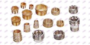 Brass Inserts for Pipe Fittings