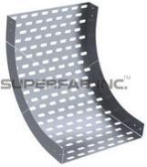 Perforated Cable Tray inside Riser 90