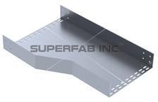 Perforated Cable Tray Left Reducer
