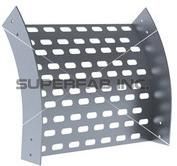 Perforated Cable Tray outside Riser 45