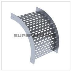 Perforated Cable Tray outside Riser 90