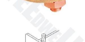 TOWER EARTH CLAMP DOUBLE PLATE