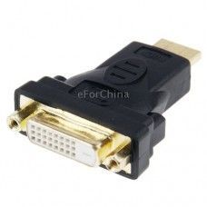 Technotech HDMI 19 Pin Male to DVI 24+1 Pin Female Adapter