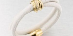 White Leather Cord