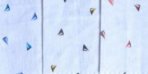 Khadi Screen Printed Fabric