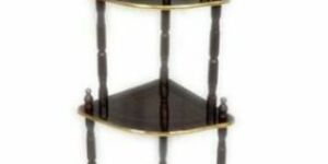 5 Shelf Wooden Corner Stand