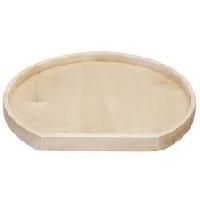 D Shape Acrylic Corner Shelf