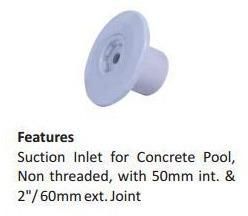 Suction Inlet for Concrete Pool