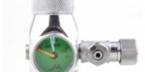 MAX Aqua Single Gauge CO2 Regulator with Solenoid