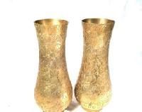 Metal Boys Flower Vase