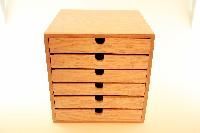 Wooden Box 6 Drawer