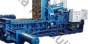 Triple Iron Scrap Baling Press