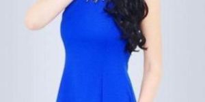 Juan Pablo Royal Necklace Dress