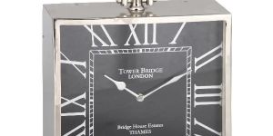 Metal Table Clock