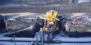 Semi-mobile plant in Vostochny open-pit mine