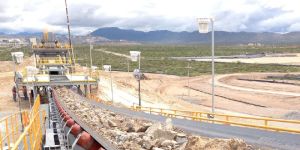 Waste Rock Conveyor System