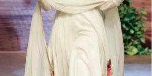 Poly Silk White Bollywood Replica Long Suits