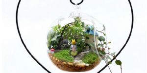 Heart Shaped Hanging Pot Stand