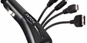 Intex Multi Pin USB Car Charger