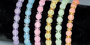 Plastic Beaded Bangles