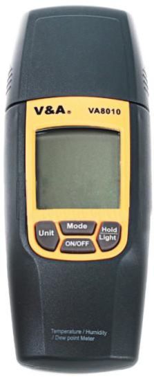 VA8010 TEMPERATURE  Parameters