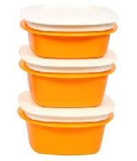 Sleek Container Plain Yellow Lid