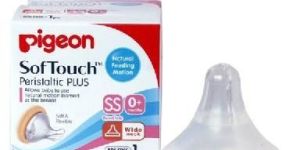 PIGEON NIPPLE PERISTALT PLUS SOFT TOUCH SS 26111