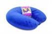Blue Viaggi Microbead Travel Neck Pillow