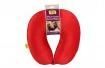 Red Viaggi Microbead Travel Neck Pillow