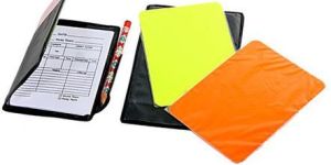 Referee Warning Card Set