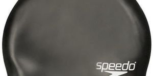 Speedo Plain Moulded Silicone Swimming Cap