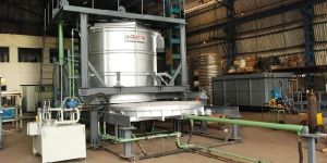 DROP BOTTOM QUENCH SOLUTION TREATMENT FURNACE