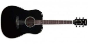 IBANEZ PF15 ACOUSTIC GUITAR - BLACK