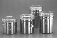 Stainless Steel Kitchen Canisters