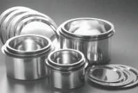 Stainless Steel Flat Bottom Tope with Cover