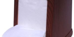 Tabletop Napkin Dispenser - Cube (Wooden)