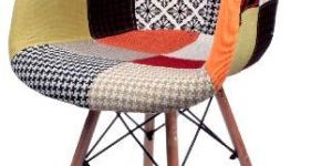 Accent Chair (Multi Colour Cloth)