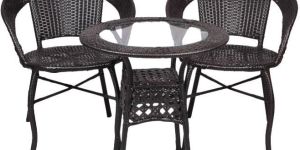 Walnut Garden Set 2 Seater Chair