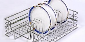 Stainless Steel Plate Rack