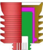 Non-Rotating Top Cementing Plug