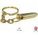 Revolver Bullet Key Ring