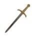 Word of Robin Hood Letter Opener Gold