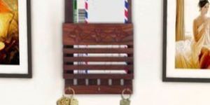 Wooden Paper Holder Cum Wall Hanging