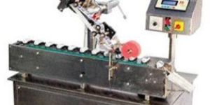 Horizonal Roller Conveyor Sticker Labeling Machine