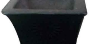 Flat Fiber Flower Pot