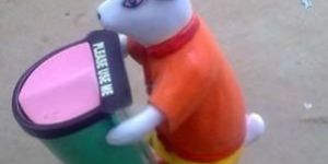 Garden Fiber Dustbin