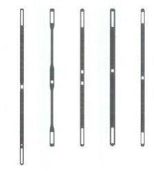 Heddles for Narrow Fabric Looms