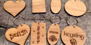 Wooden Keychains