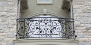 Cast Iron Balcony Grill