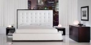 Wooden Bed without Drawers